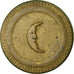 France, Token, 10 Centimes à Consommer, Lune, VF(30-35), Brass