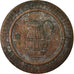 France, Token, 20 Centimes à Consommer, Pichet, EF(40-45), Brass