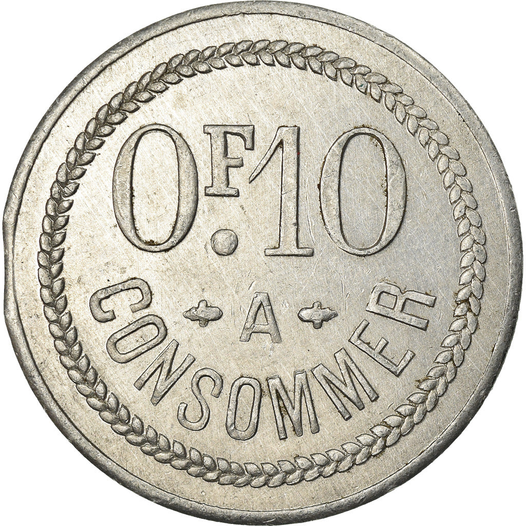 Coin, France, 0.10 Franc à Consommer, Uniface, Non identifiable, 0.10 Franc