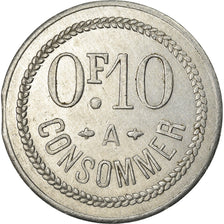 Coin, France, 0.10 Franc à Consommer, Uniface, Non identifiable, 0.10 Franc