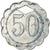 Moeda, França, Avers-Revers identiques, Non identifiable, 50 Centimes