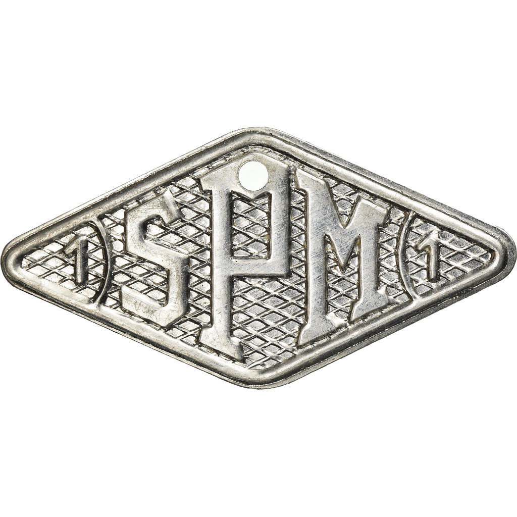 France, Token, SPM, Jeton Prime, Valeur 1, MS(63), Aluminium