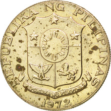 Coin, Philippines, 50 Sentimos, 1972, AU(55-58), Copper-Nickel-Zinc, KM:200