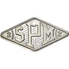 France, Token, SPM, Jeton Prime, Valeur 2, MS(63), Aluminium