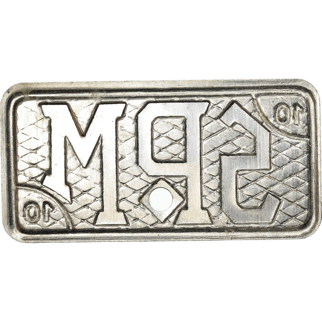 France, Token, SPM, Jeton Prime, Valeur 10, MS(63), Aluminium