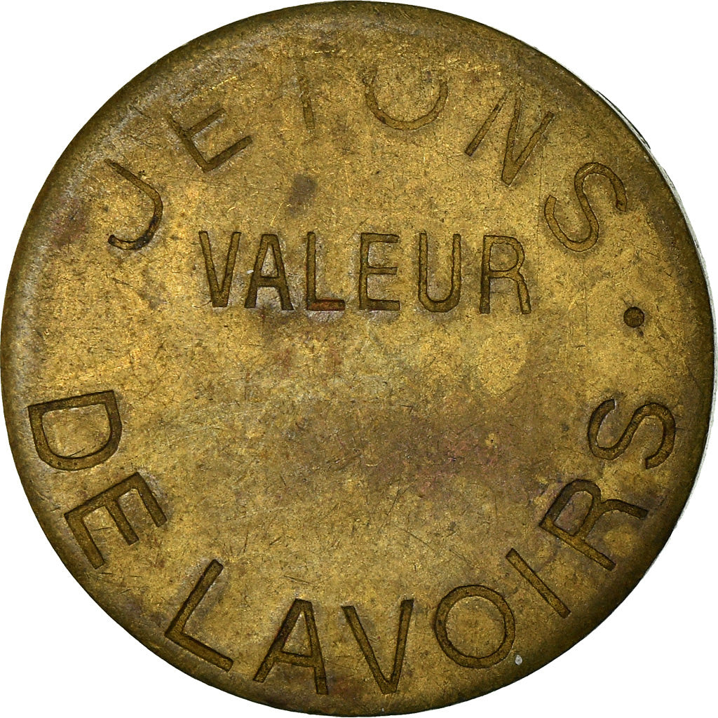 France, Token, Jetons de Lavoirs, Uniface, EF(40-45), Brass