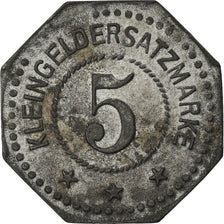 Münze, Frankreich, Kleingeldersatzmarke, Merlenbach, 5 Pfennig, SS+, Zinc