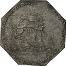 Coin, France, Kriegsnotgeld, Merlenbach, 20 Pfennig, EF(40-45), Zinc, Elie:25.2
