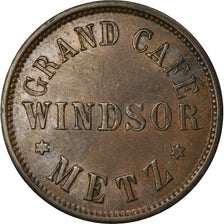 Monnaie, France, Grand Café Windsor, Metz, 20 Pfennig, TTB+, Cuivre, Elie:35.4