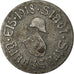 Coin, France, Kriegsgeld, Strasbourg, 5 Pfennig, 1918, EF(40-45), Iron