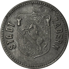 Moneta, Francja, Kleingeldersatzmarke, Zabern, 50 Pfennig, EF(40-45), Cynk