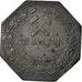 Coin, France, Kleingeldersatzmarke, Algringen, 10 Pfennig, EF(40-45), Zinc