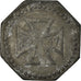 Monnaie, France, Kriegsnotgeld, Diedenhofen, 50 Pfennig, 1917, TTB, Zinc