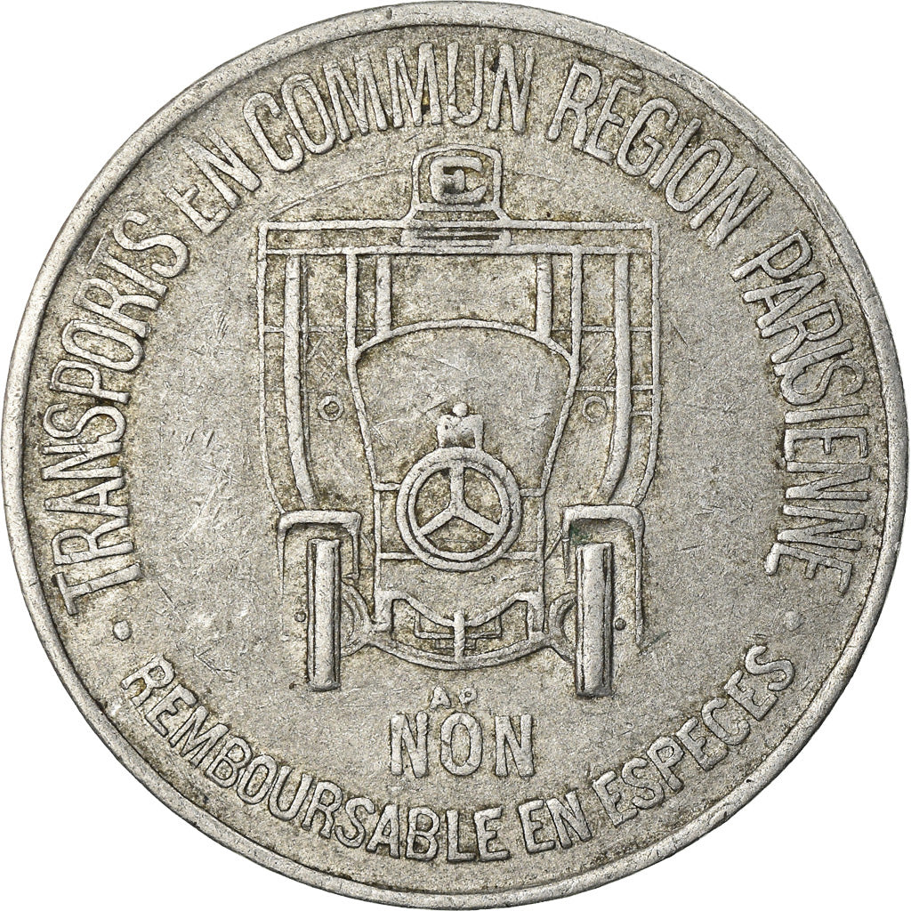 Moneta, Francia, Transport en Commun Région Parisienne, Paris, 35 Centimes, BB