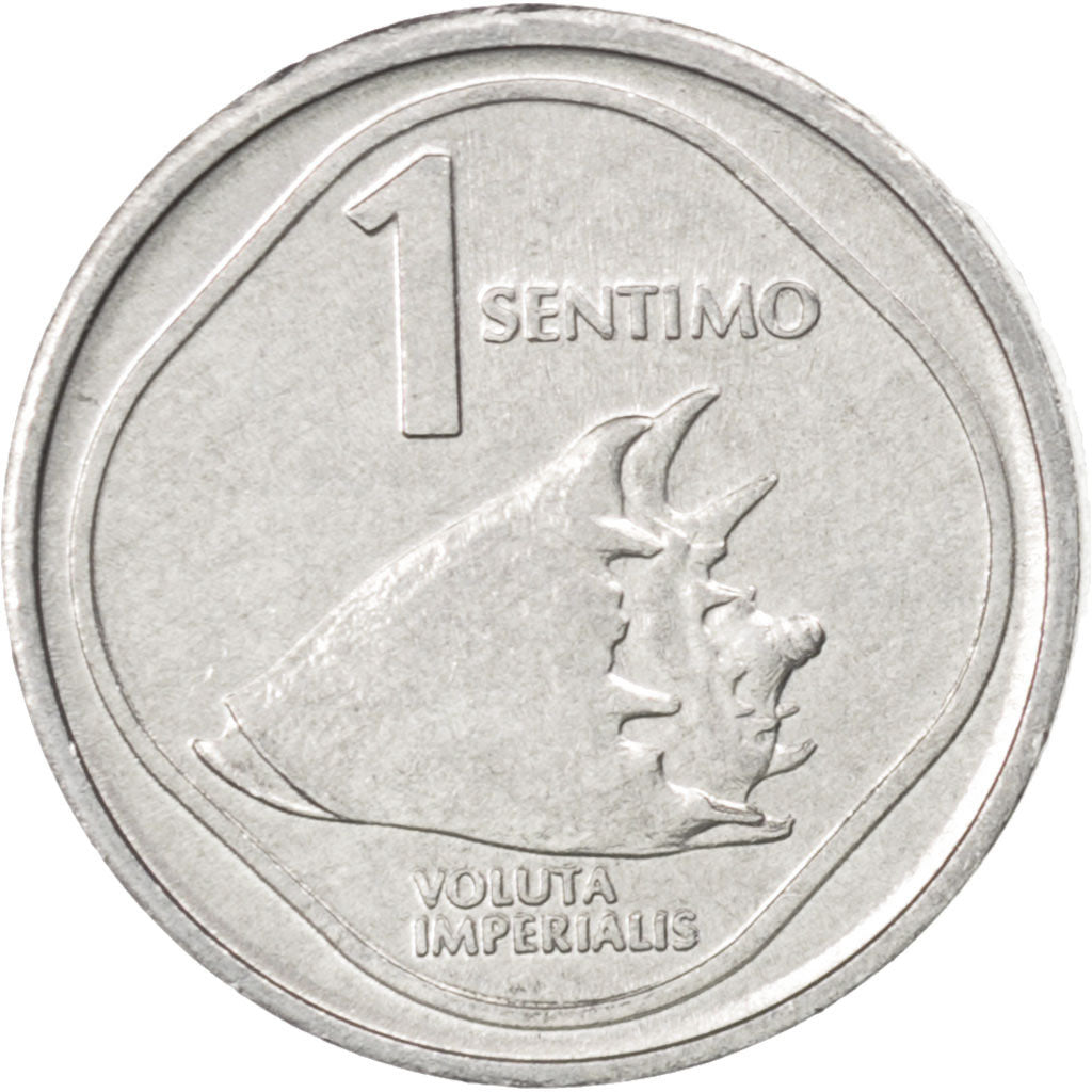 PHILIPPINES, Sentimo, 1983, KM #238, MS(63), Aluminum, 15.5, 0.71