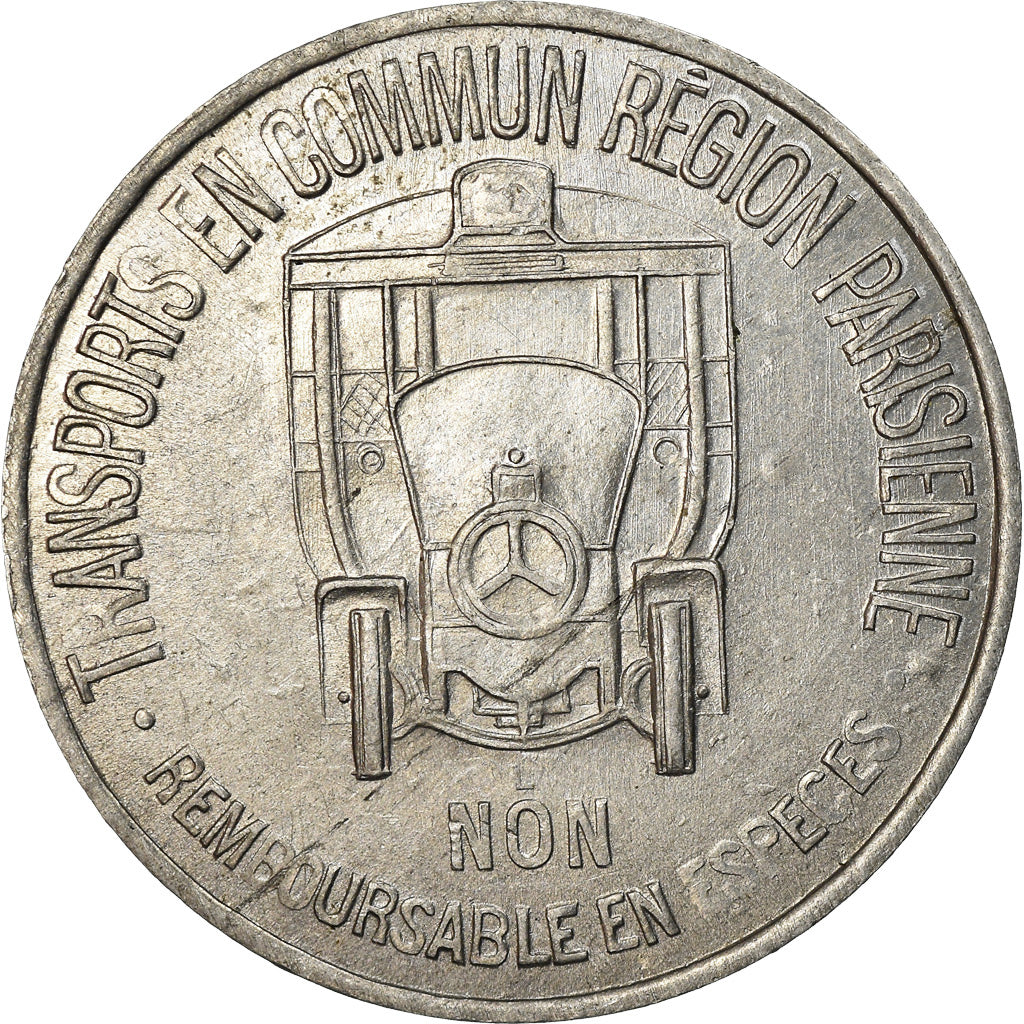 Coin, France, Transport en Commun Région Parisienne, Paris, 35 Centimes
