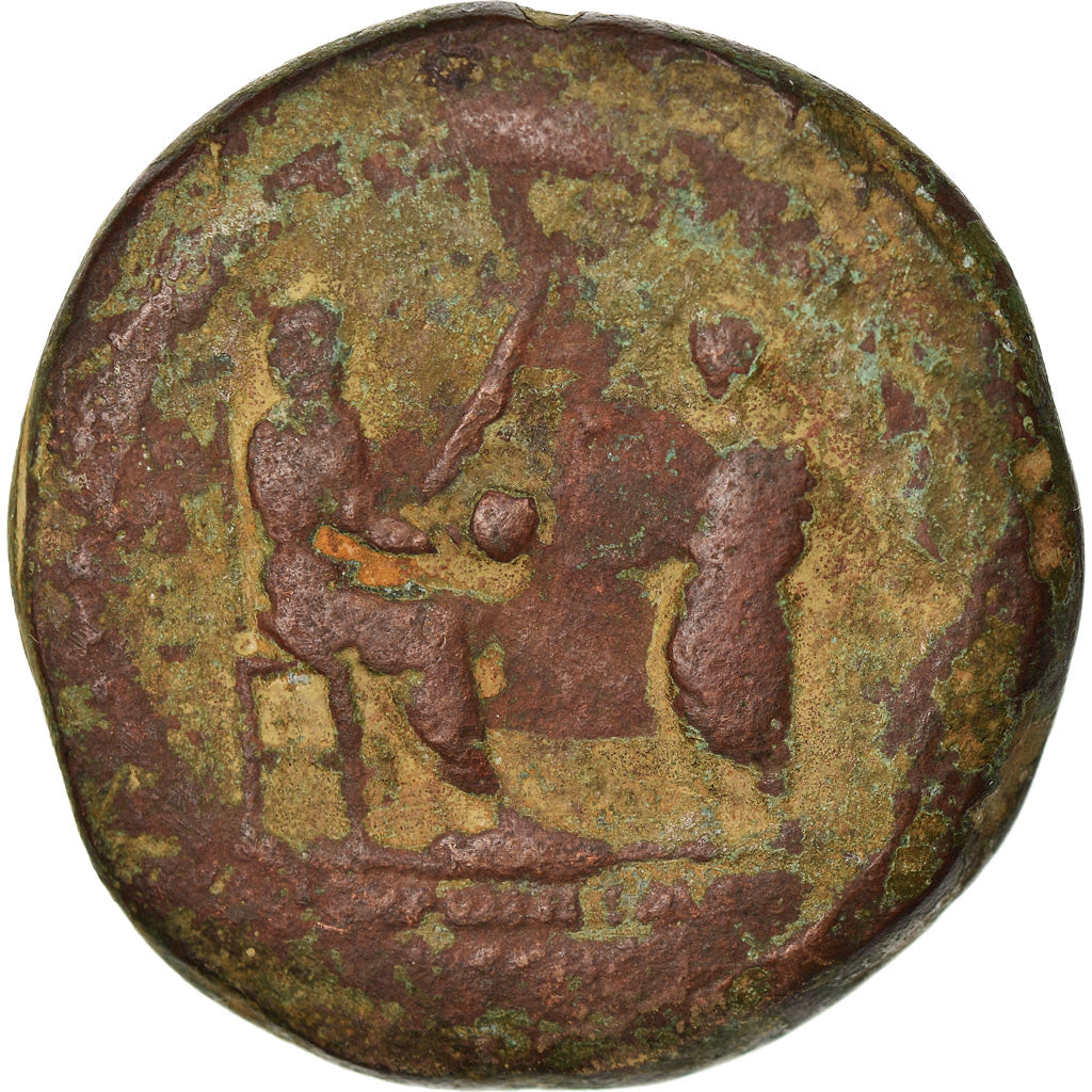 Coin, Commodus, Cast Paduan Medallion, 16-17th century, VF(30-35), Bronze