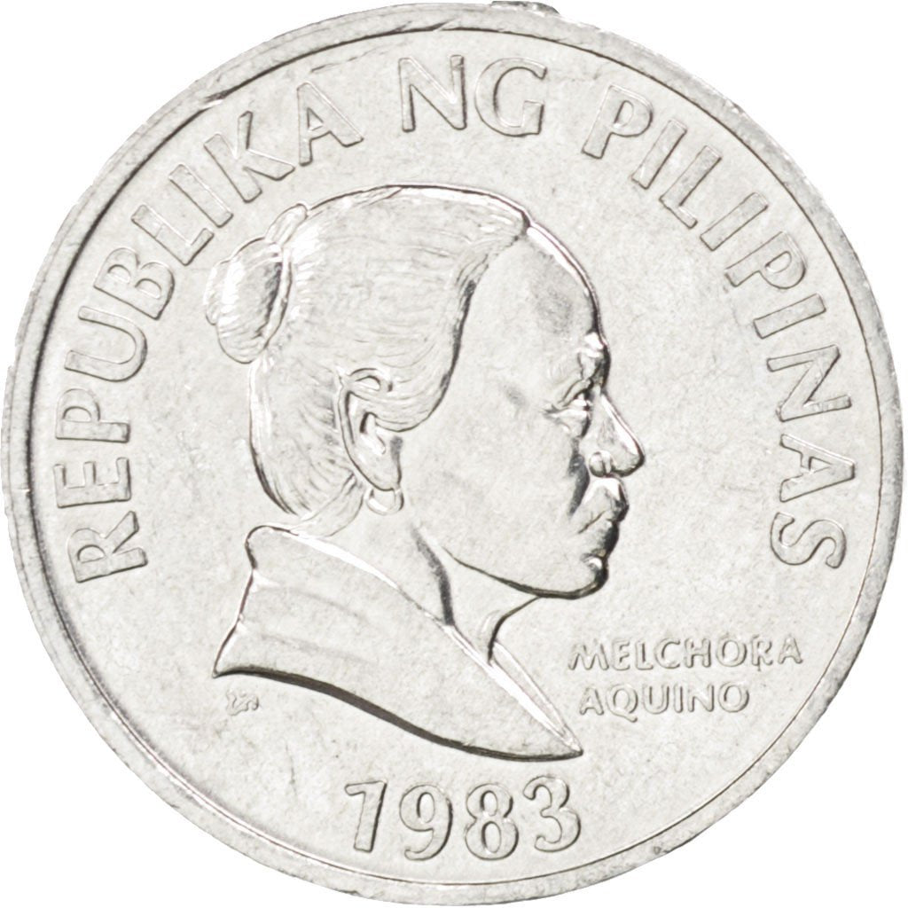 PHILIPPINES, 5 Sentimos, 1983, KM #239, MS(63), Aluminum, 17, 1.09