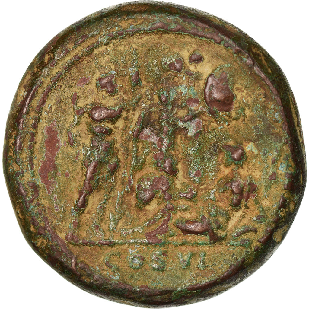 Coin, Commodus, Cast Paduan Medallion, 16-17th century, EF(40-45), Bronze