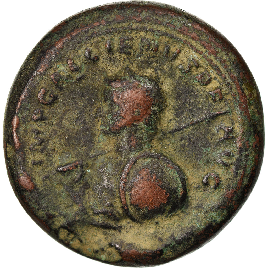 Coin, Gallienus, Cast Paduan Medallion, 16-17th century, EF(40-45), Bronze