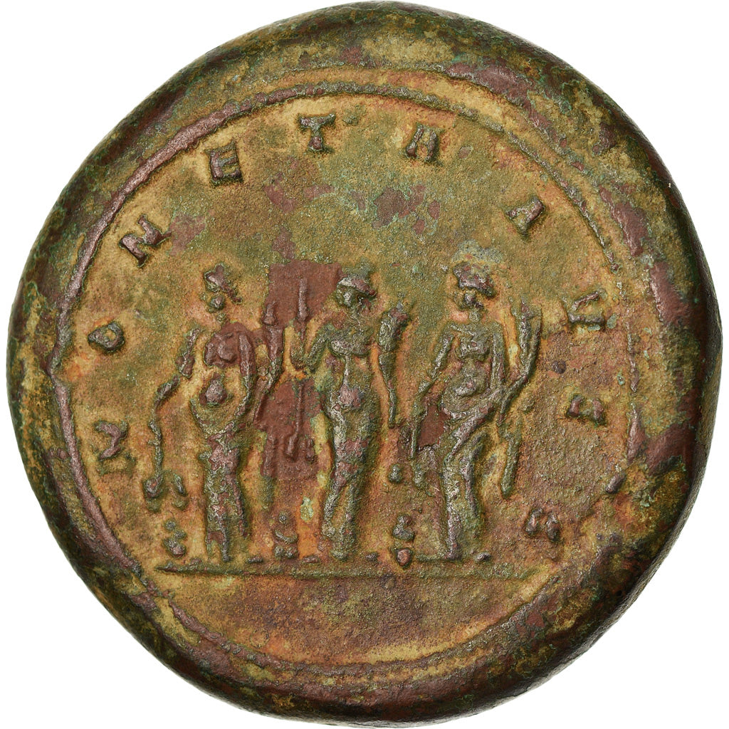 Coin, Gallienus, Cast Paduan Medallion, 16-17th century, EF(40-45), Bronze