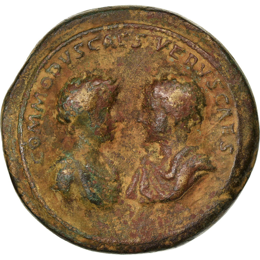 Moneda, Commodus & Annius Verus, Cast Paduan Medallion, 16-17th century, MBC