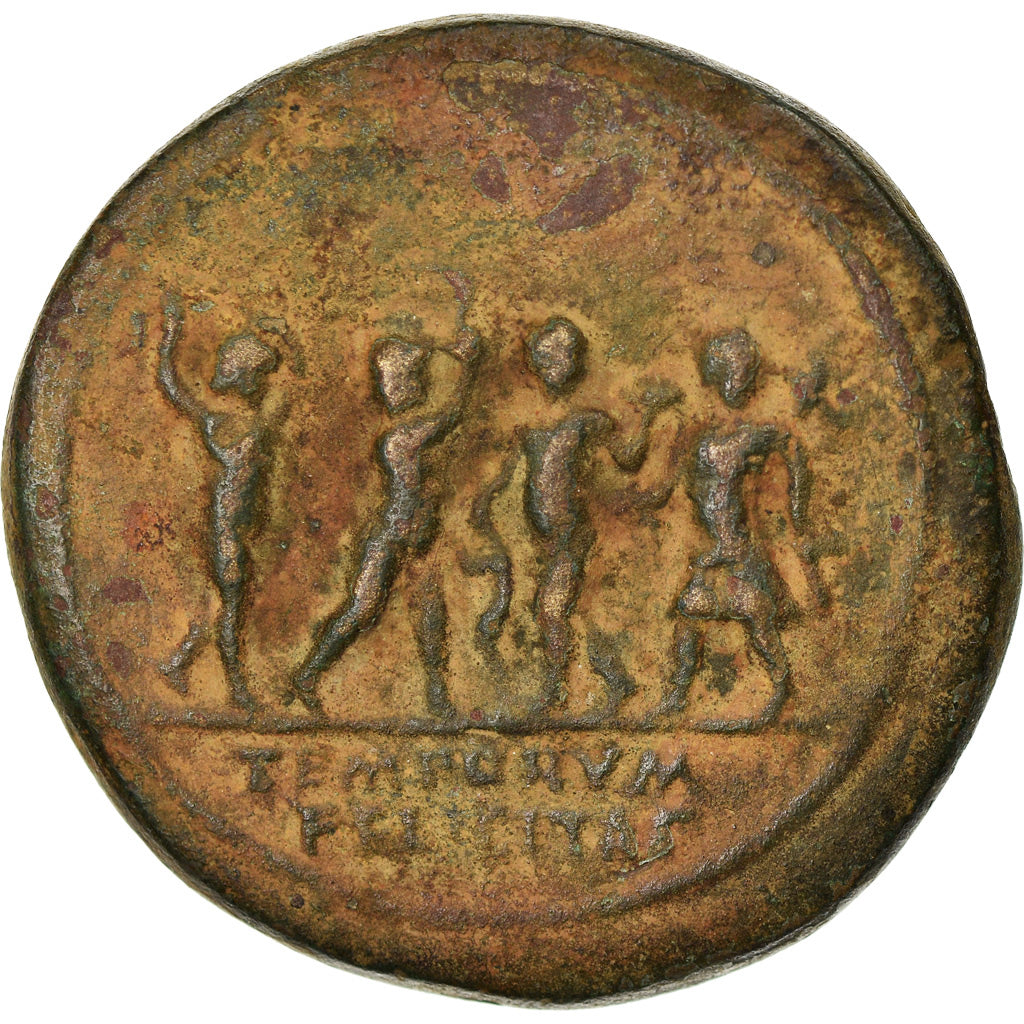 Moneda, Commodus & Annius Verus, Cast Paduan Medallion, 16-17th century, MBC