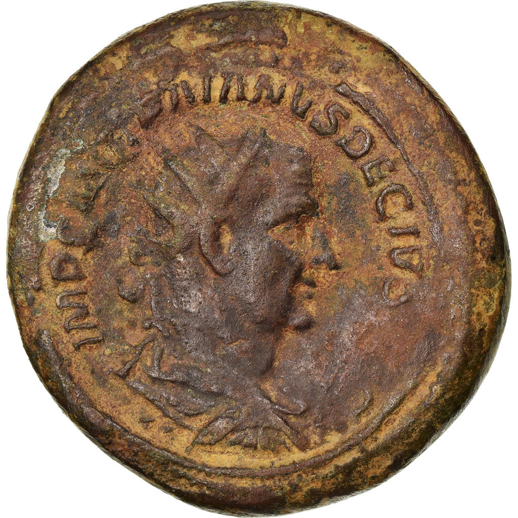 Coin, Trajan Decius, Cast Paduan Double Sestertius, 16-17th century, EF(40-45)