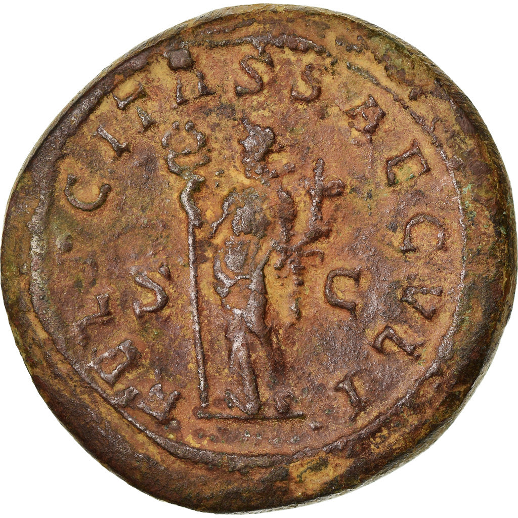 Coin, Trajan Decius, Cast Paduan Double Sestertius, 16-17th century, EF(40-45)