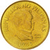 PHILIPPINES, 25 Sentimos, 1984, KM #241.1, MS(63), Brass, 21, 3.86