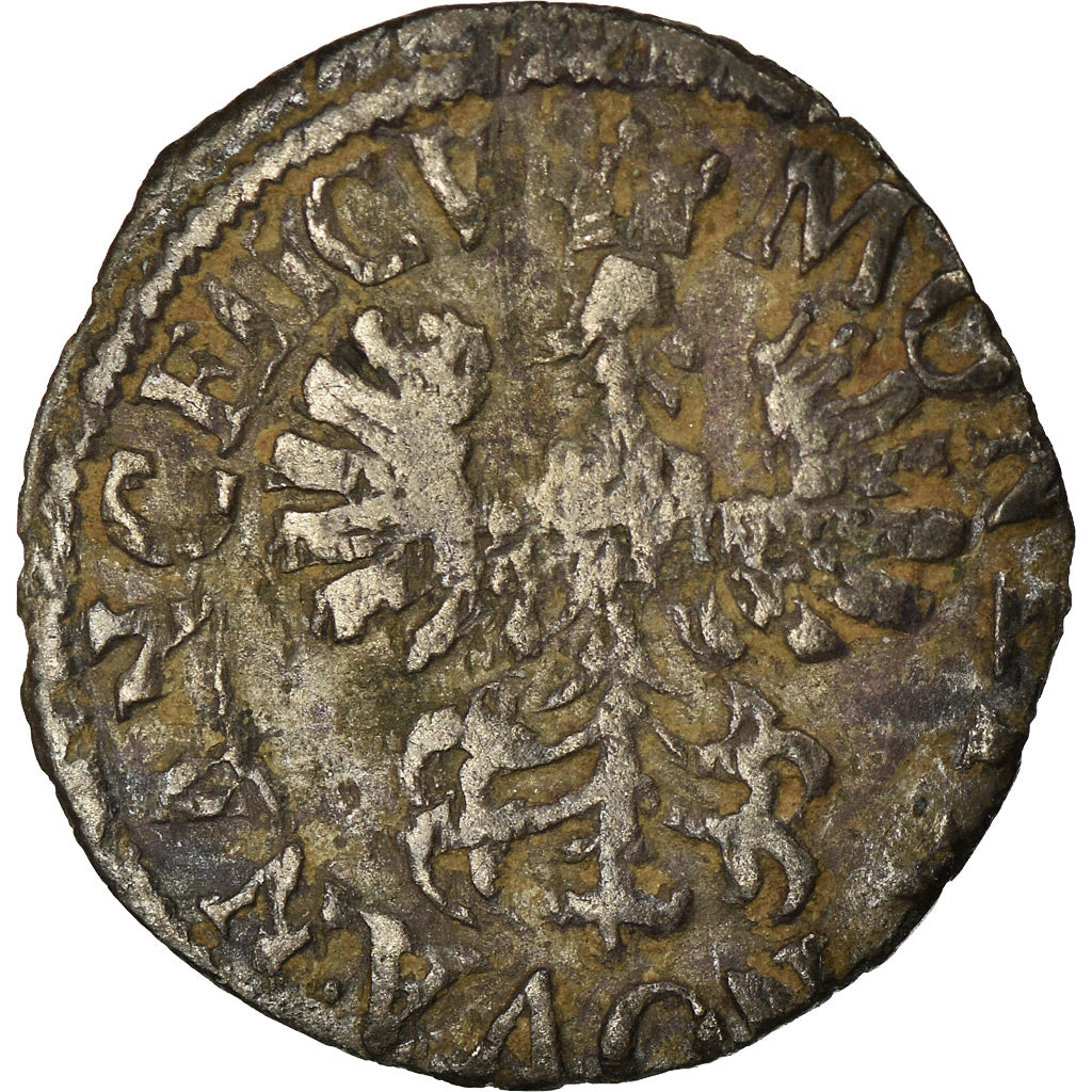 Coin, France, LORRAINE, Henri Ier, 1/2 Gros, Nancy, VF(30-35), Billon