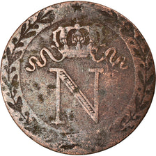 Coin, France, Napoléon I, 10 Centimes, 1808, Paris, Contemporary forgery