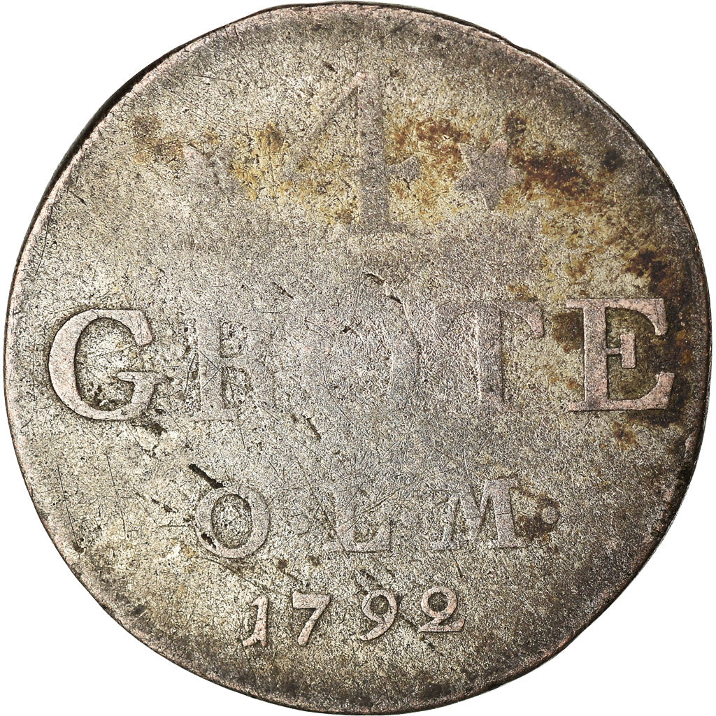 Coin, German States, OLDENBURG, Peter Friedrich Wilhelm, 4 Grote, 1/18 Thaler