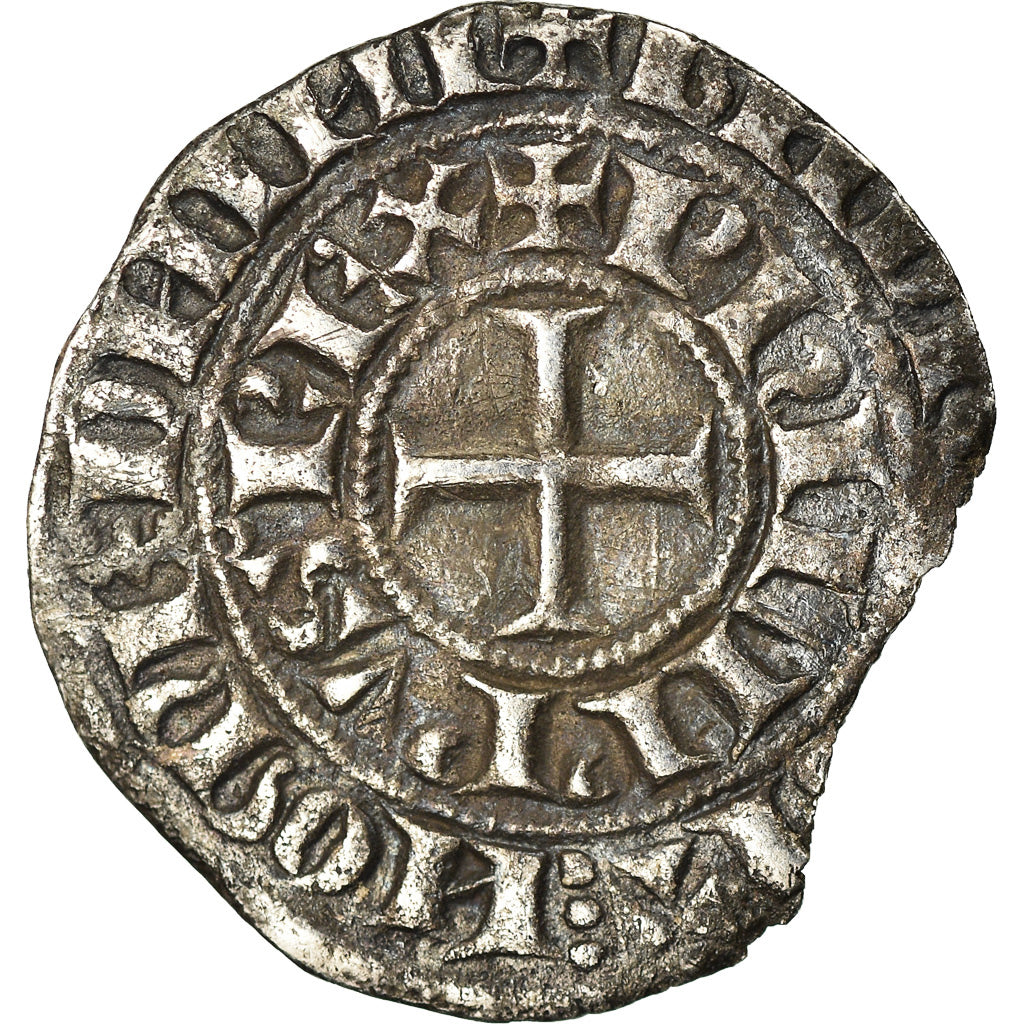 Coin, France, Philip IV, Maille Tierce, EF(40-45), Silver, Duplessy:219