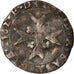 Monnaie, France, Charles Emmanuel I, Parpaiolle, 1582, Bourg-en-Bresse, TB