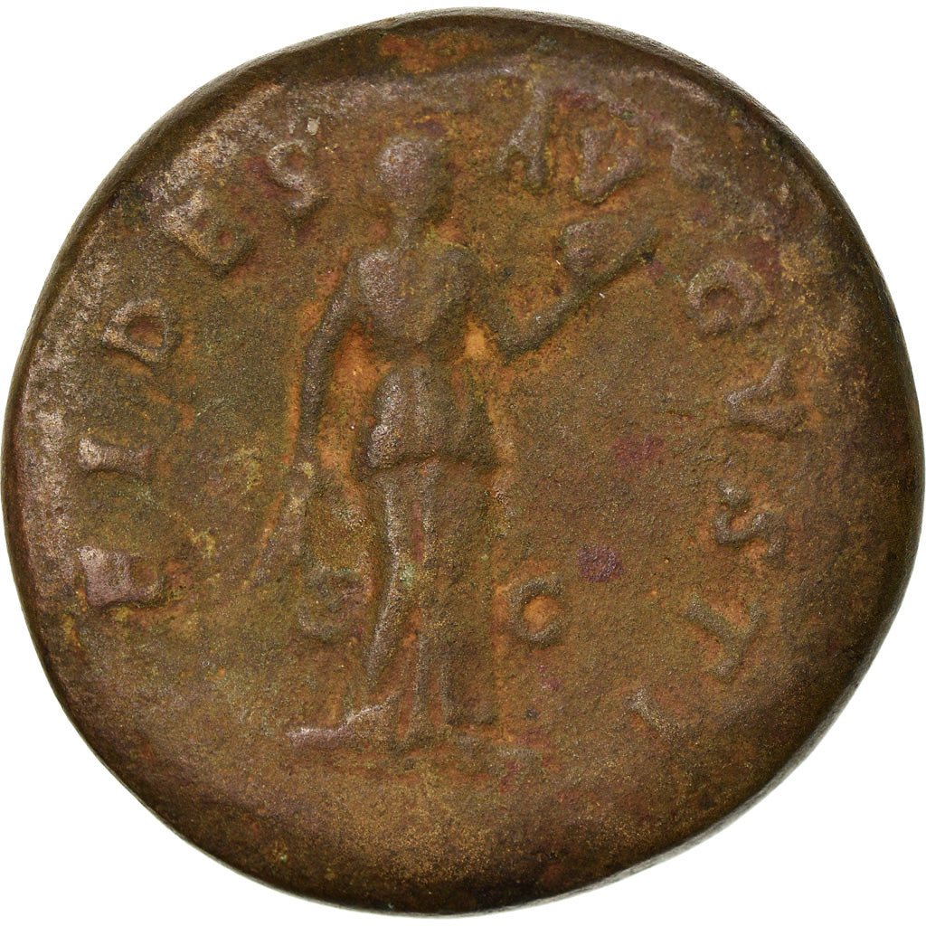 Moneda, Plotina, Cast Paduan Sestertius, 16-17th century, MBC, Bronce, Cohen:12