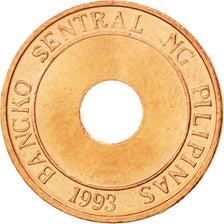Coin, Philippines, 5 Sentimos, 2005, MS(63), Copper Plated Steel, KM:268