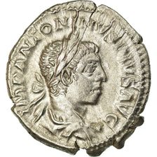 Coin, Elagabalus, Denarius, 221, Rome, AU(50-53), Silver, RIC:40