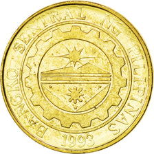 PHILIPPINES, 25 Sentimos, 2004, KM #271a, MS(63), Brass Plated Steel, 20, 3.50
