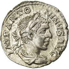 Coin, Elagabalus, Denarius, 219-220, Rome, AU(50-53), Silver, RIC:130