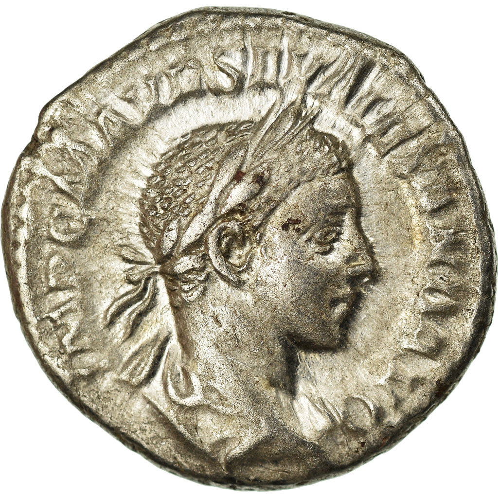 Coin, Severus Alexander, Denarius, AD 223, Rome, AU(50-53), Silver, RIC:19