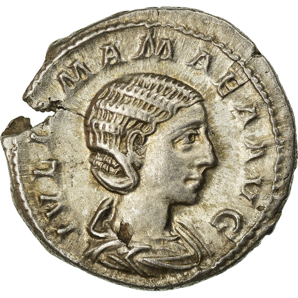Coin, Julia Mamaea, Denarius, 222, Rome, MS(60-62), Silver, RIC:343