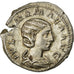 Coin, Julia Mamaea, Denarius, 222, Rome, MS(60-62), Silver, RIC:343