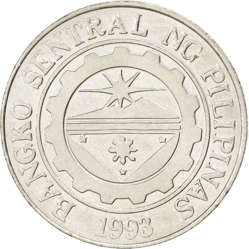 PHILIPPINES, Piso, 2003, KM #269, MS(63), Copper-Nickel, 24, 6.09