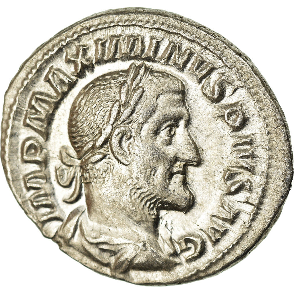 Coin, Maximinus I Thrax, Denarius, 236-237, Rome, AU(55-58), Silver, RIC:12