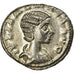 Coin, Julia Mamaea, Denarius, 222, Rome, AU(55-58), Silver, RIC:343