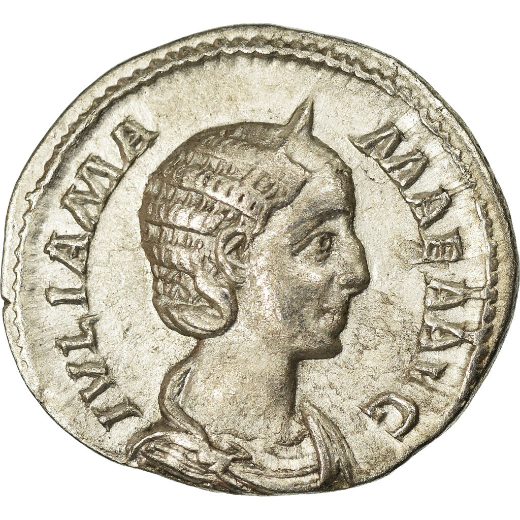 Coin, Julia Mamaea, Denarius, AD 226, Rome, AU(50-53), Silver, RIC:360