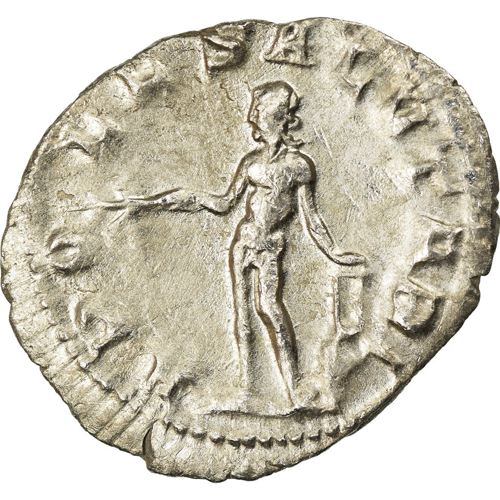 Moneta, Trebonianus Gallus, Antoninianus, 253, Rome, SPL-, Argento, RIC:32