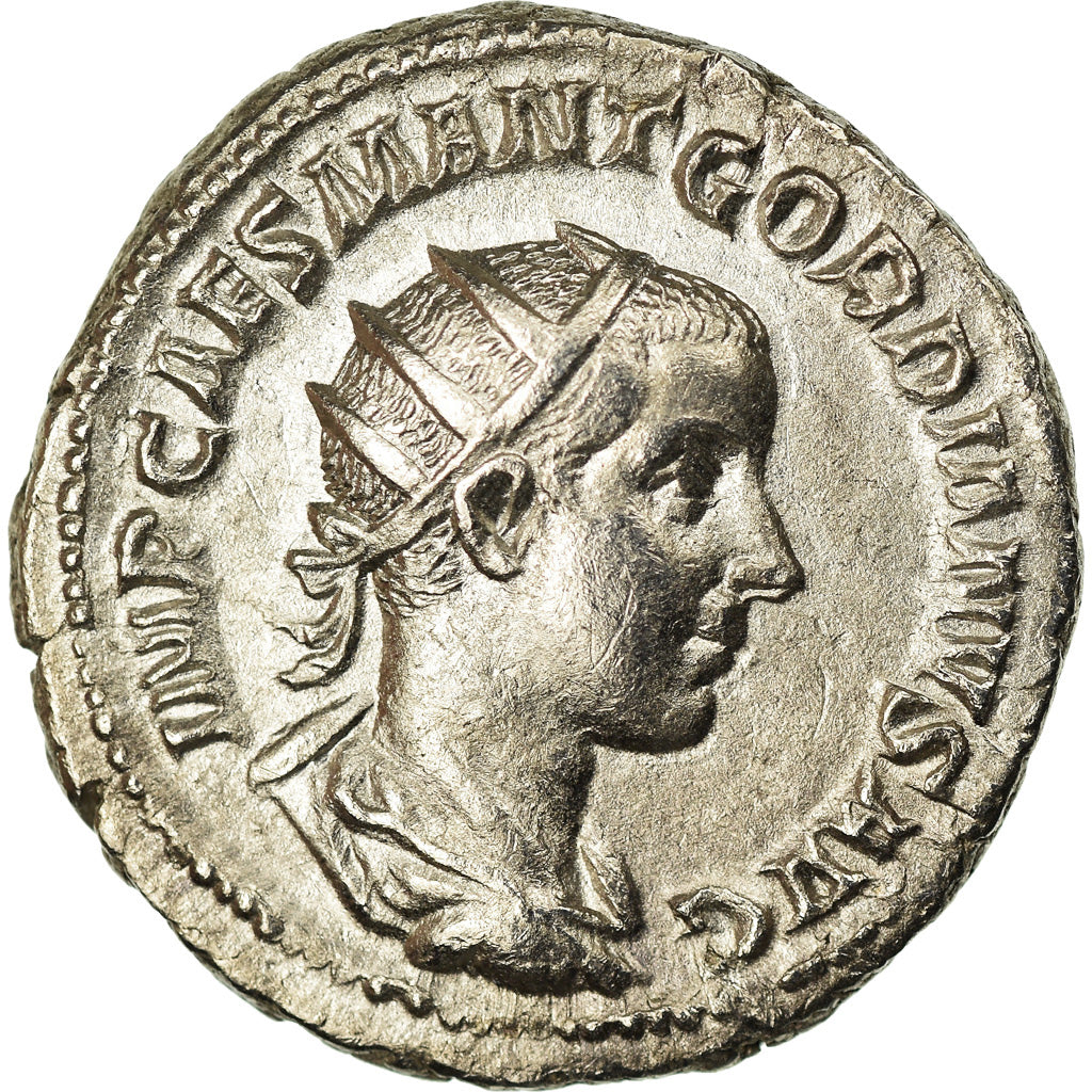 Coin, Gordian III, Antoninianus, 238, Rome, AU(55-58), Silver, RIC:2