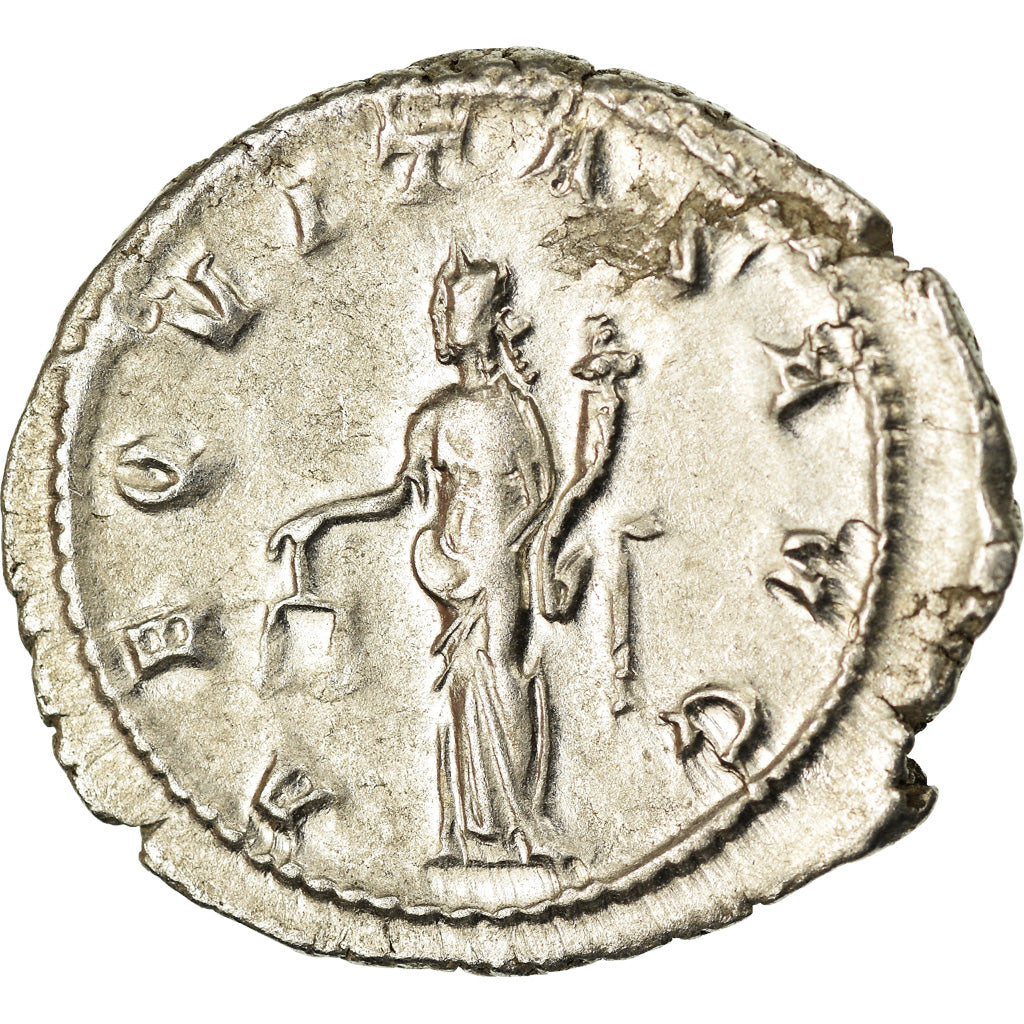 Coin, Gordian III, Antoninianus, 239-240, Rome, AU(50-53), Silver, RIC:63